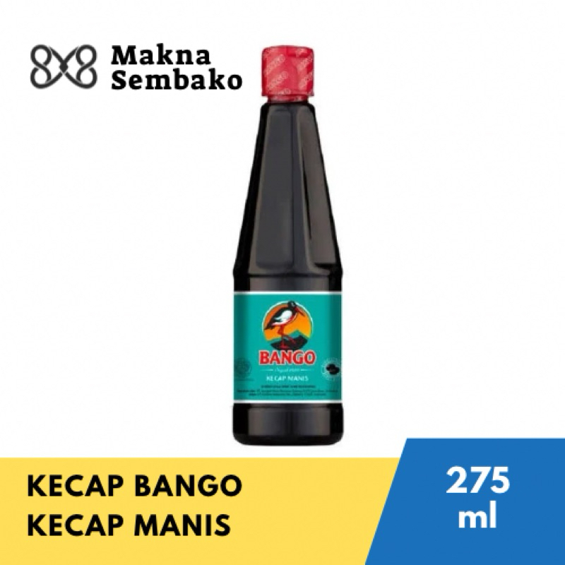 Jual KECAP BANGO BOTOL - KECAP MANIS - 275 ml | Shopee Indonesia