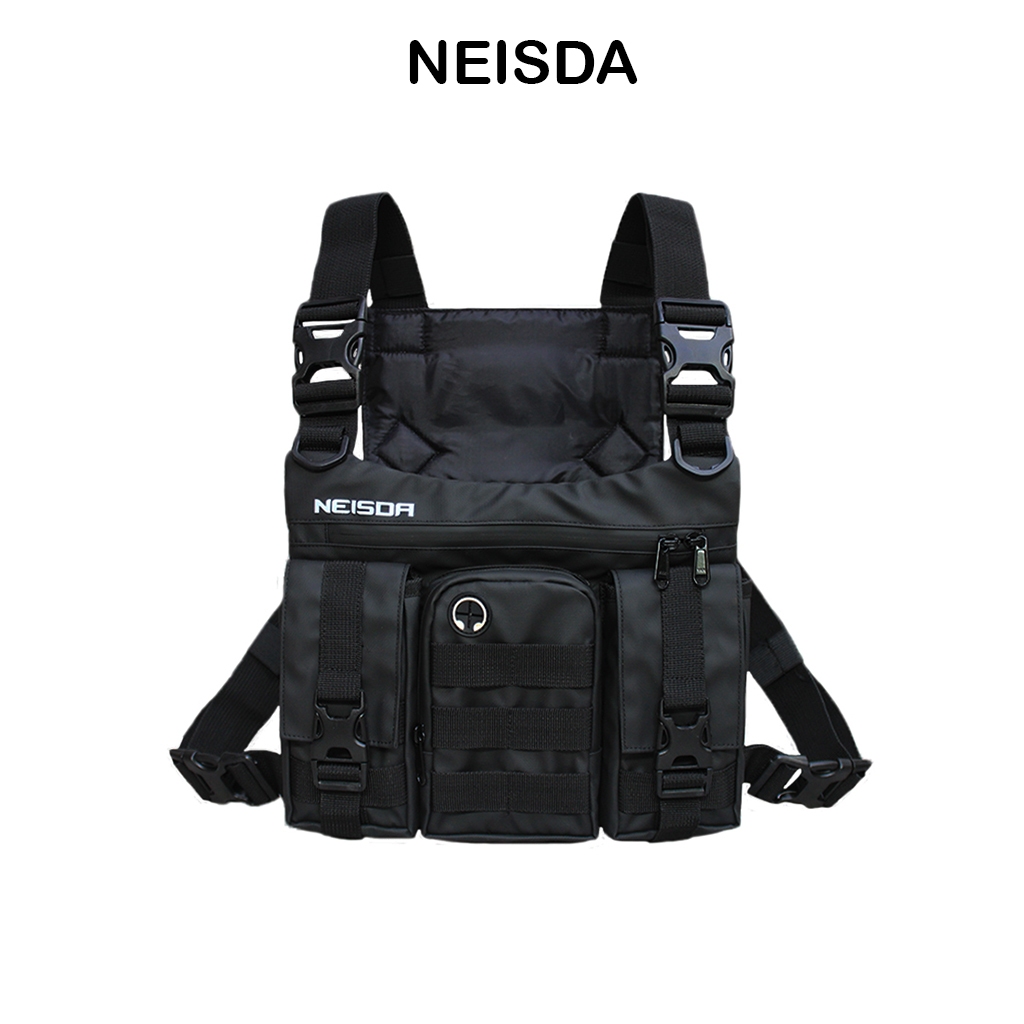 NEISDA - Tas Dada Pria Anti Air Three Poket Tas Outdoor