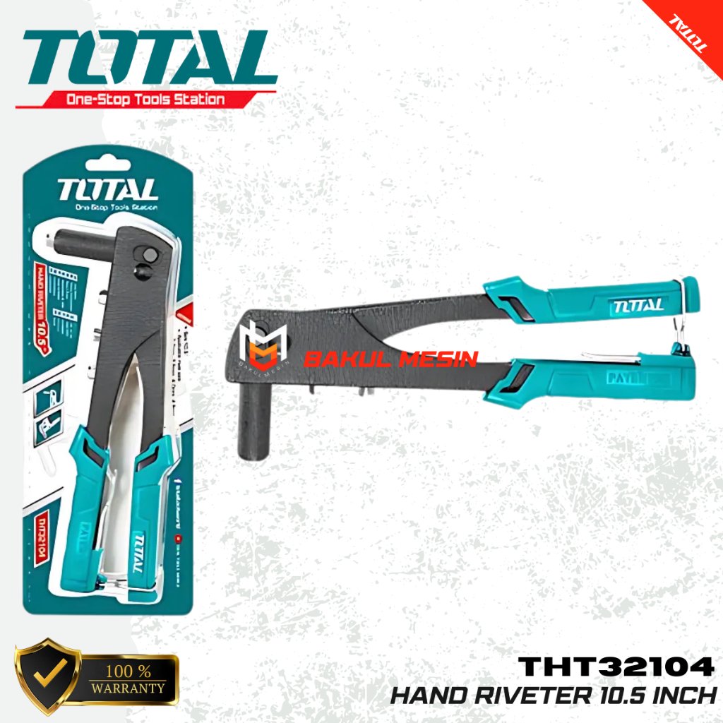 Jual TOTAL THT32104 Tang Riveter Hand Riveter 10.5 Inch THT 32104 ...