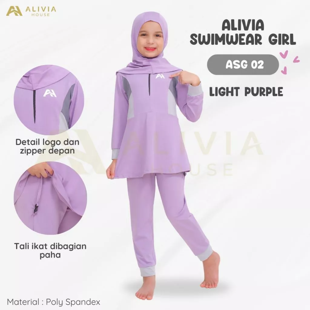 Baju Renang Anak Perempuan Muslim dan Baju Renang Wanita Muslimah Alivia House