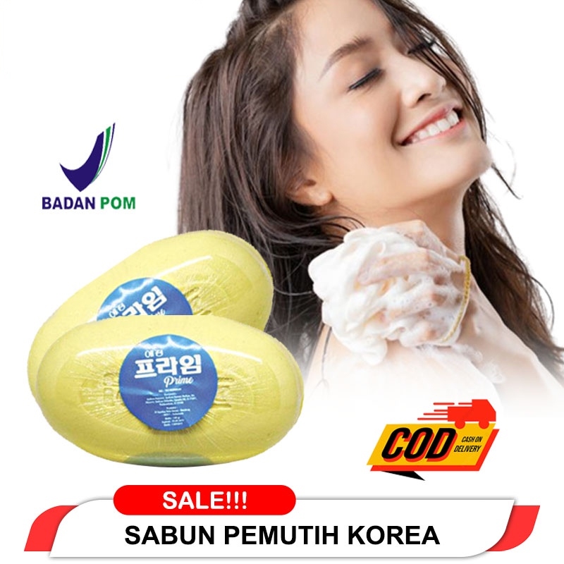 COD - Sabun Korea ORIGINAL 100% BPOM - Ampuh Sabun Pemutih Kulit Badan Dan Wajah Glowing dan Harum