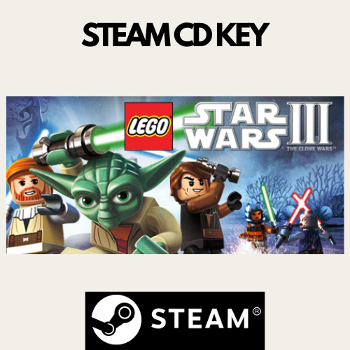 Jual Stim CD Key | Lego: Star Wars III The Clone Wars | PC ORIGINAL ...