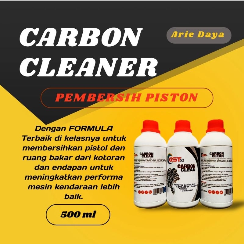 Jual Carbon Clean Carbon Cleaner 500 ml Gst52 Obat Gurah Mesin | Shopee ...