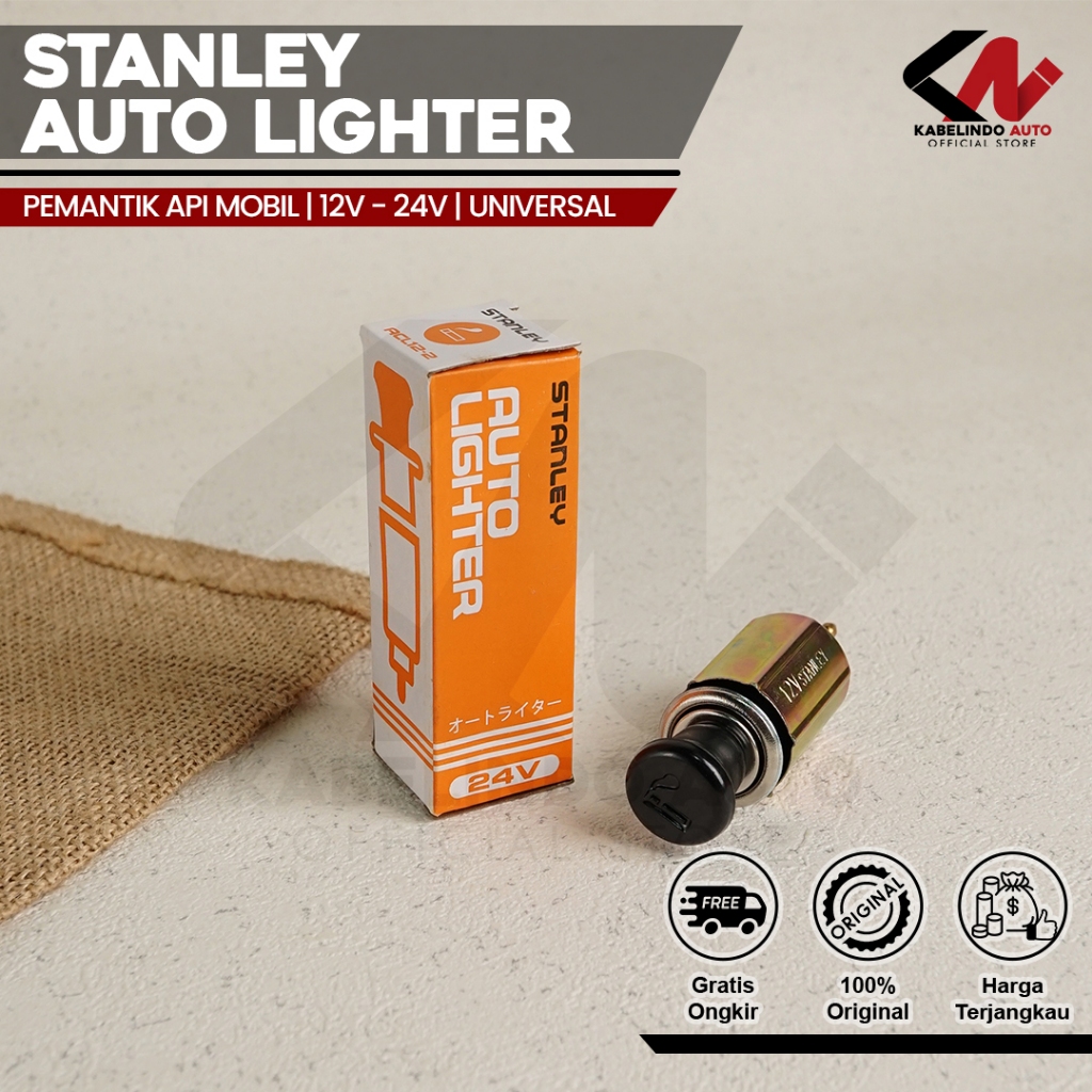 Jual Stanley Auto Lighter / Pemantik Api Mobil 12V - 24V Universal ...