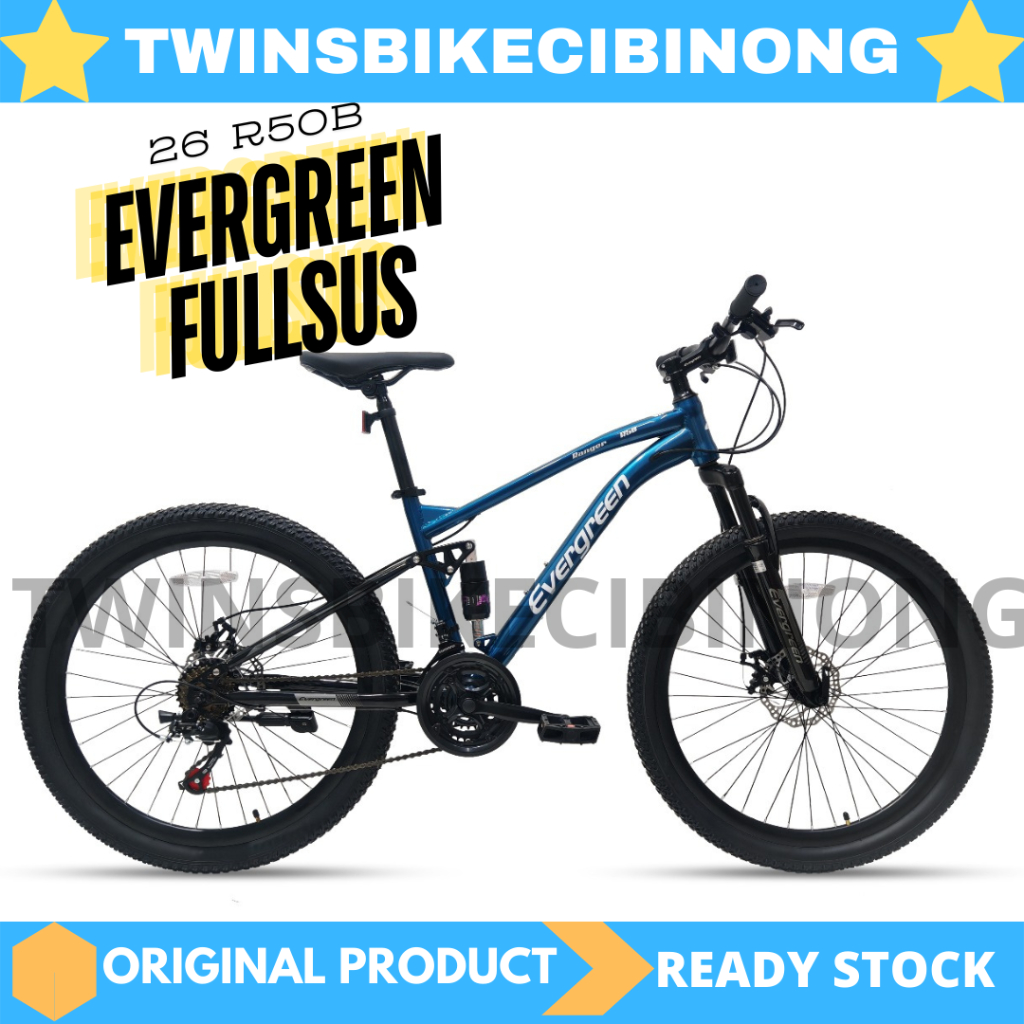 Jual Sepeda Gunung MTB 26 & 27,5 Inc Evergreen Ranger R55B | Shopee ...