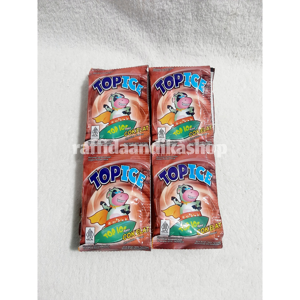 Jual Top Ice Minuman Serbuk | 1 Renceng isi 10 pcs | Minuman Instant ...