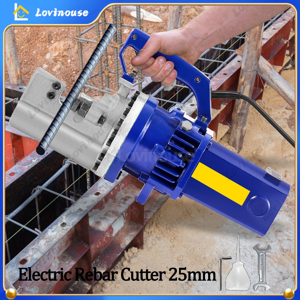 Jual Electric Rebar Cutter 20mm/25mm Bar Cutter Besi Beton Alat Potong ...