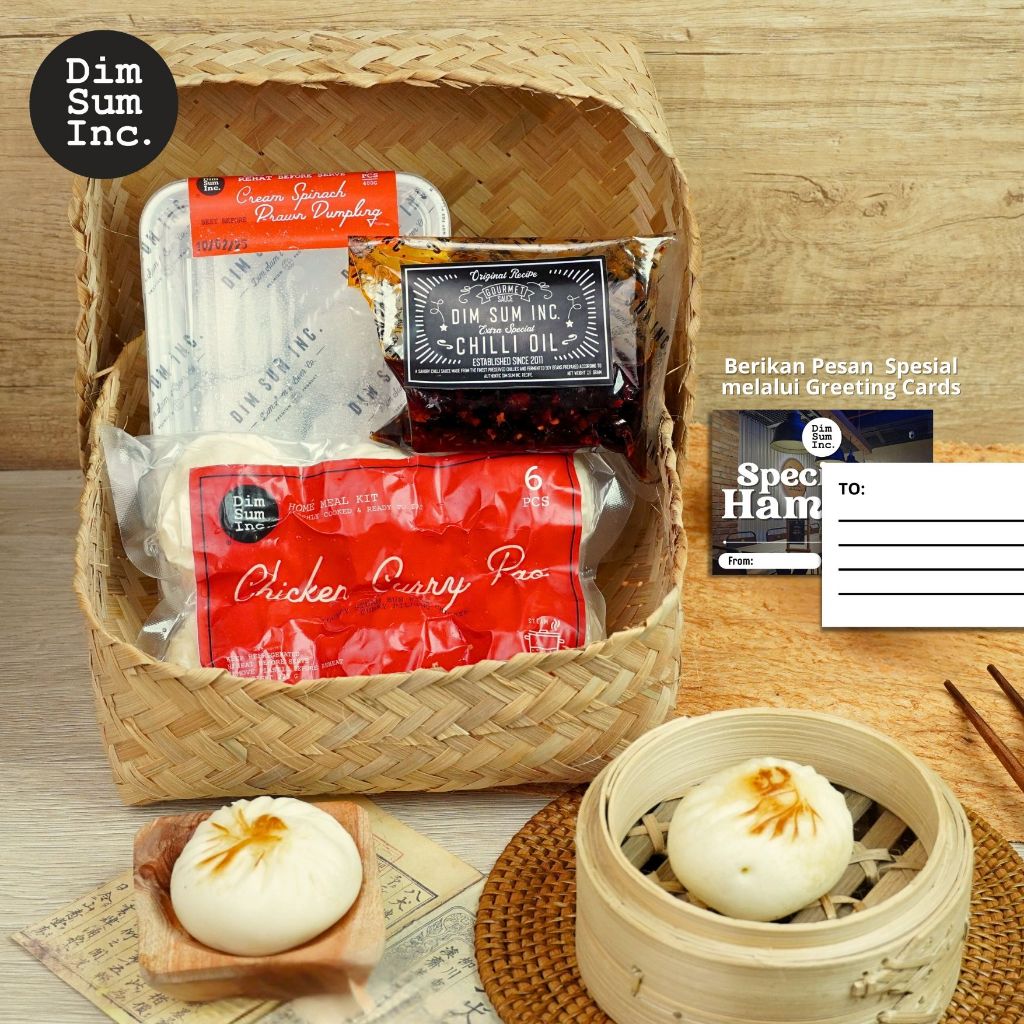 Jual DIMSUM INC Hampers Parcel - Cream Spinach Prawn Dumpling / Dimsum ...