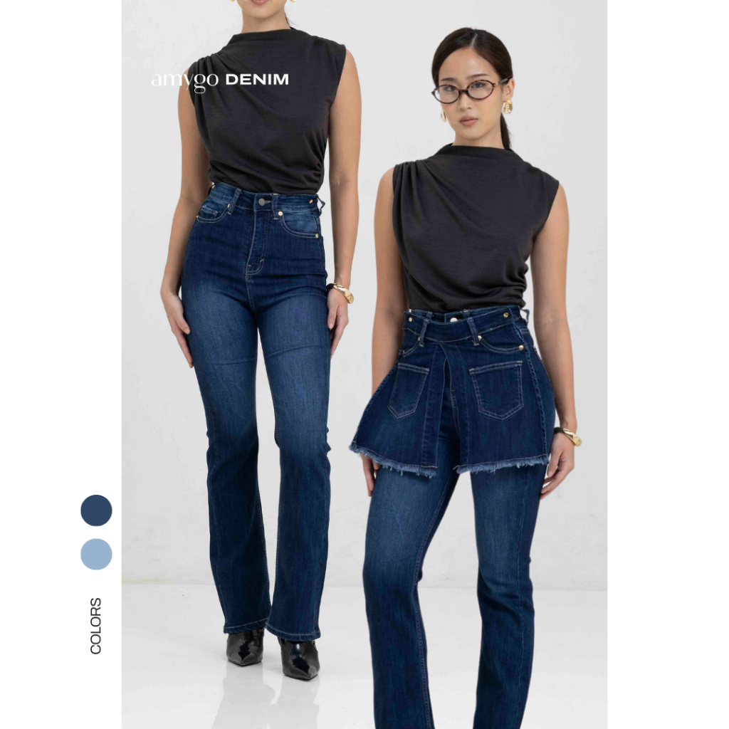 THE CONTOUR  & FLARE DENIM