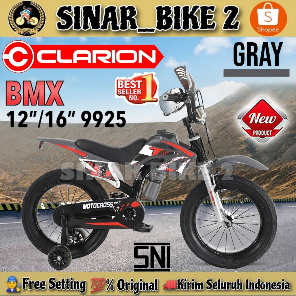 Jual Sepeda Anak Laki BMX CLARION CL 9925 // CL 9927 ADA SUSPENSI ...