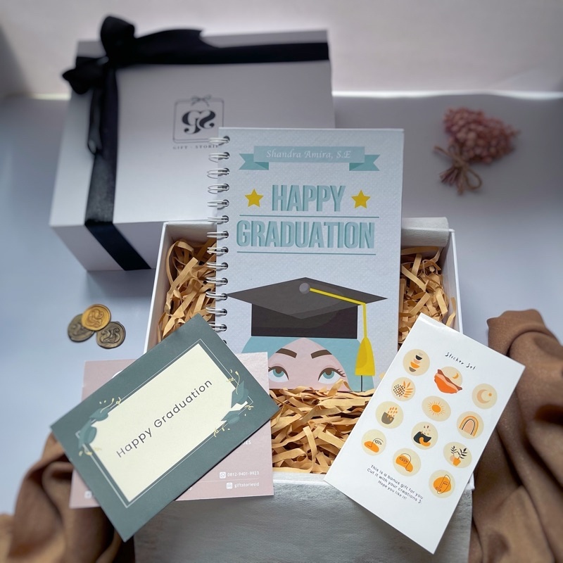 Jual Graduation Gift / Hadiah Wisuda / Notebook / Custom / Unik / Murah ...