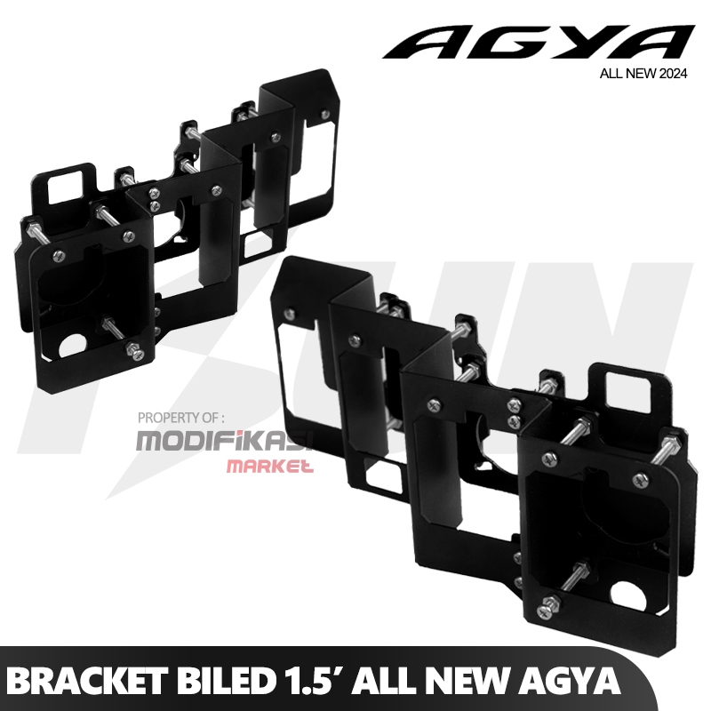 Jual Bracket Breket BILED Projie Matrix X1 1,5 inch NEW Toyota AGYA ...