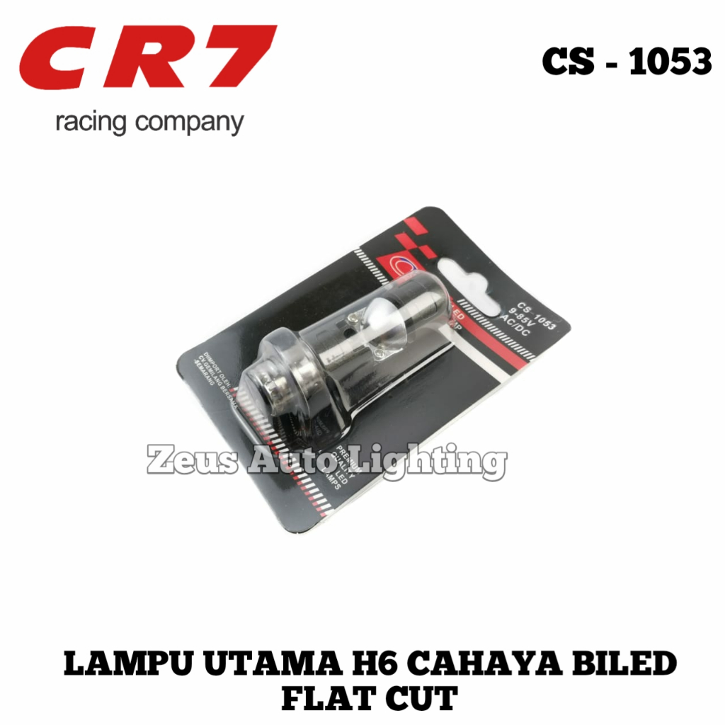 Jual Lampu Utama LED H6 Model Cahaya Biled RHD CR7 Jauh Dekat Putih AC ...