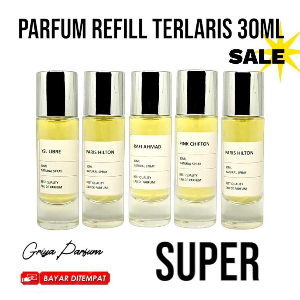 Jual PARFUM REFILL SUPER TERLARIS WANGI TAHAN LAMA BISA REQUEST AROMA ...