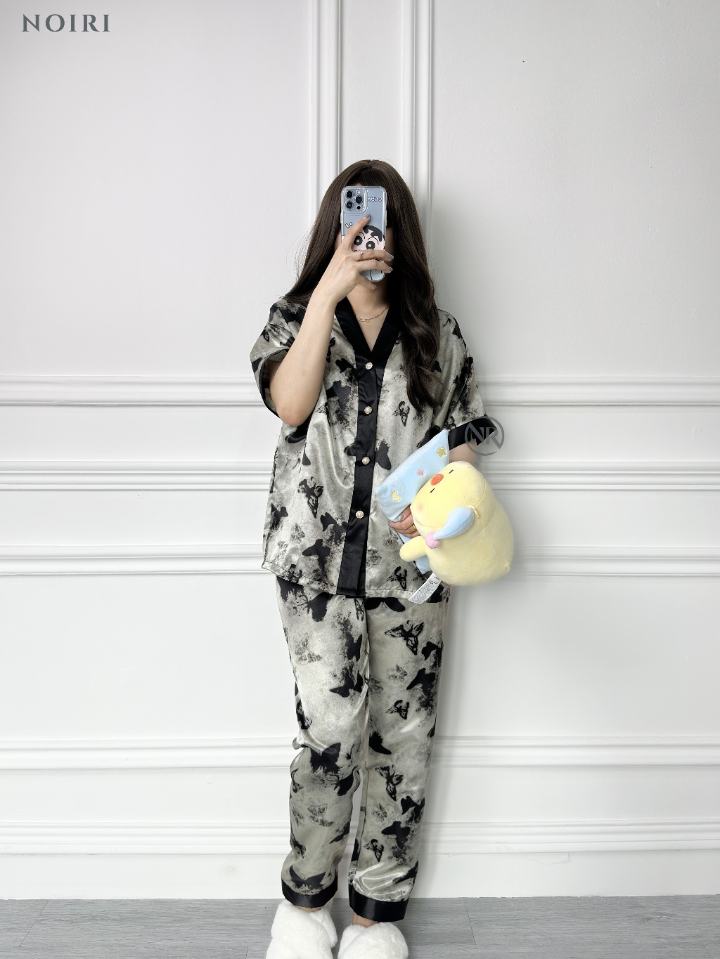 Noiri Piyama Wanita Satin Premium Korean Style