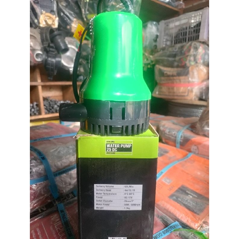 Jual MESIN POMPA CELUP AIR RYU 25DC 12V / WATER PUMP AIR RYU 25DC 12V ...