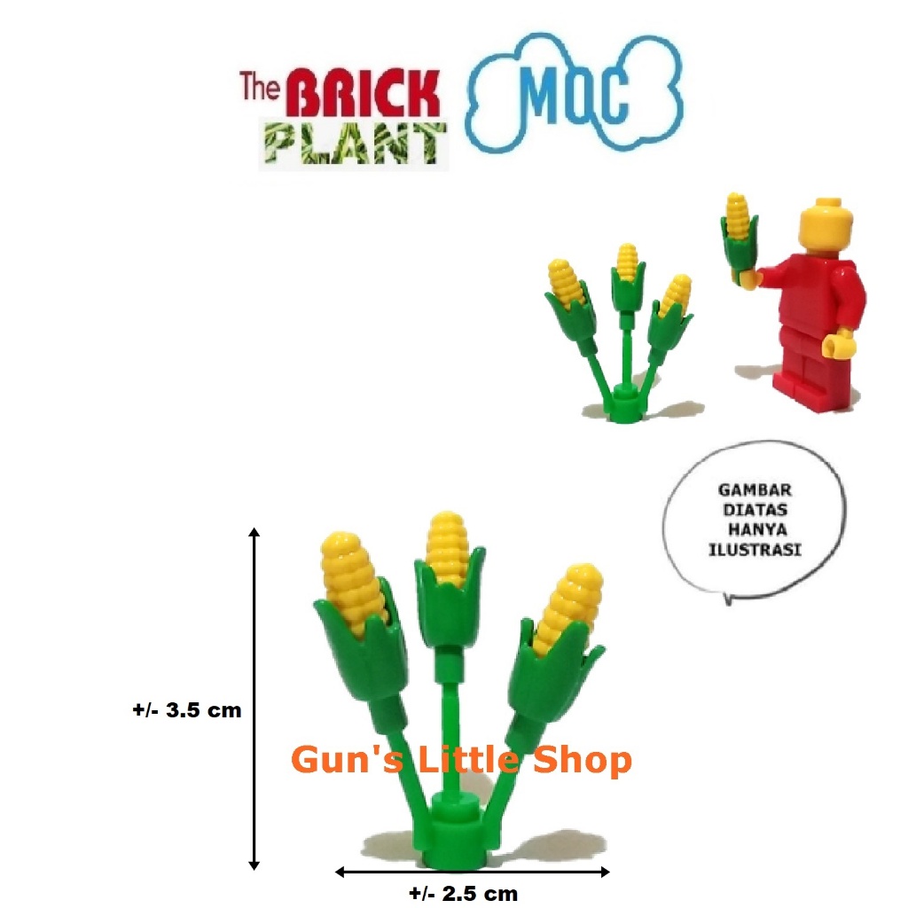 Jual Mini Action Figure - Accessories Corn Tree pohon jagung loose ...