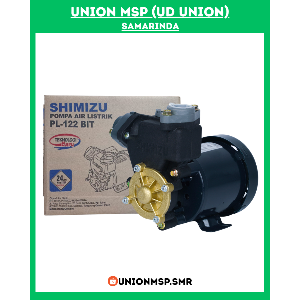 Jual POMPA AIR SHIMIZU PL-122 BIT 125W | HISAP 9M | TOTAL HEAD 33M ...