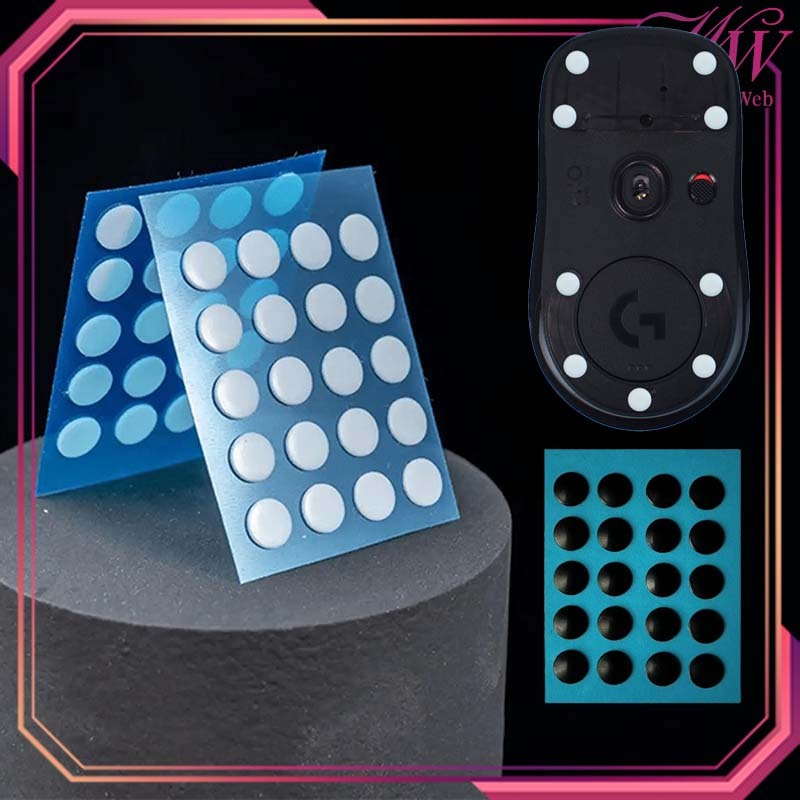 Jual 20pcs/Set Mouse Feet Glide Mouse Feet Universal Mousefeet Skates ...