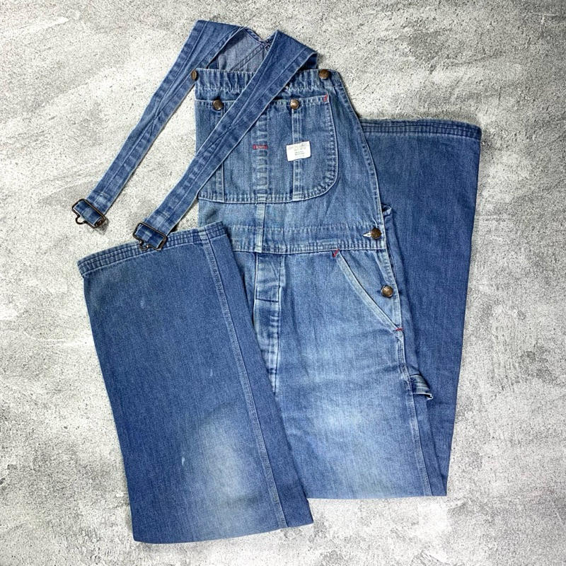 Big size 70'S JCPenney BIG MAC Spuare Bak denim overalls for men, size W41 / eaa522866
