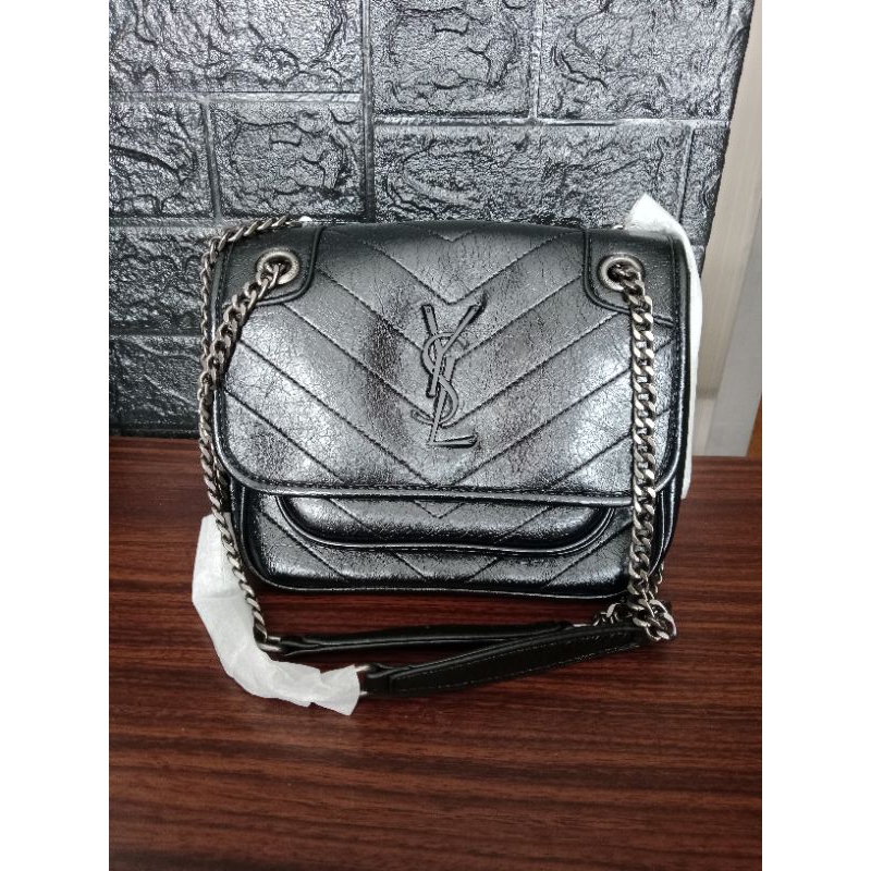 Jual TAS YSL NIKI HITAM | Shopee Indonesia
