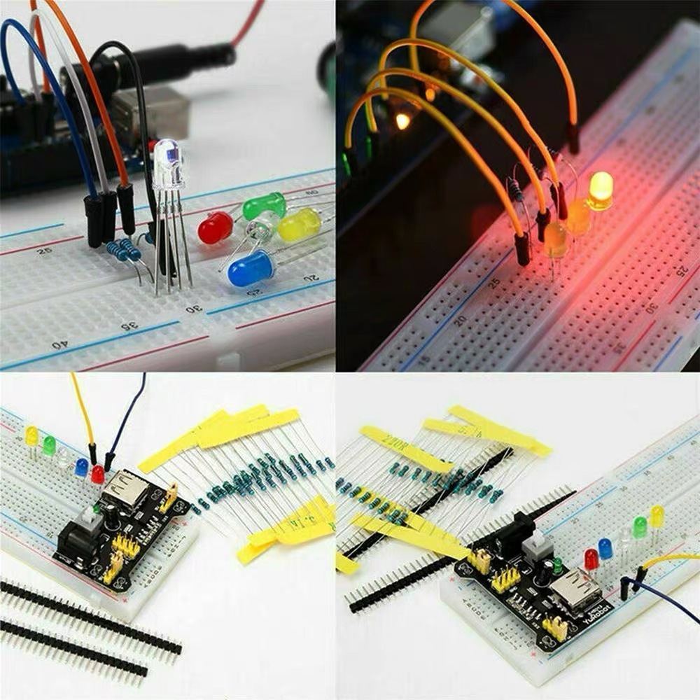 Jual Arduino Uno R3 Starter Kit Paket Lengkap Belajar Compatible 2 ...