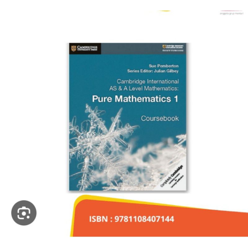 Jual Cambridge International AS/A Level Mathematics Pure Mathematics 1 ...