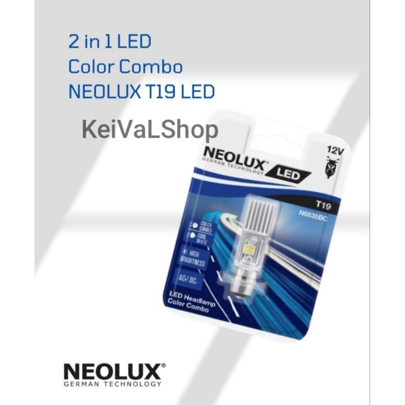 Jual Neolux Lampu LED Motor T19 H6 M5 K1 Color Combo By Osram | Shopee ...