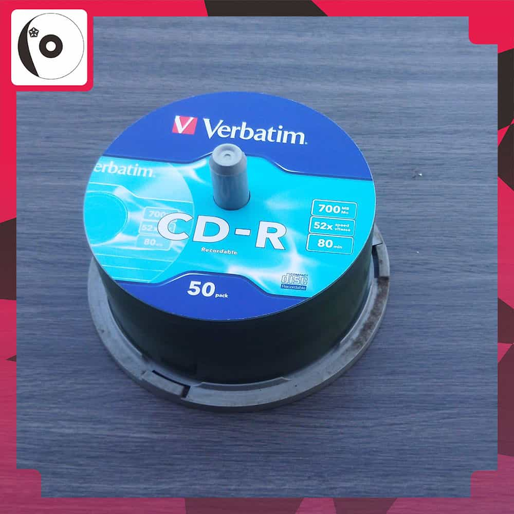 Jual CD Kosong Verbatim 700MB CDR Blank 52x CD-R Eceran 1 Keping ...
