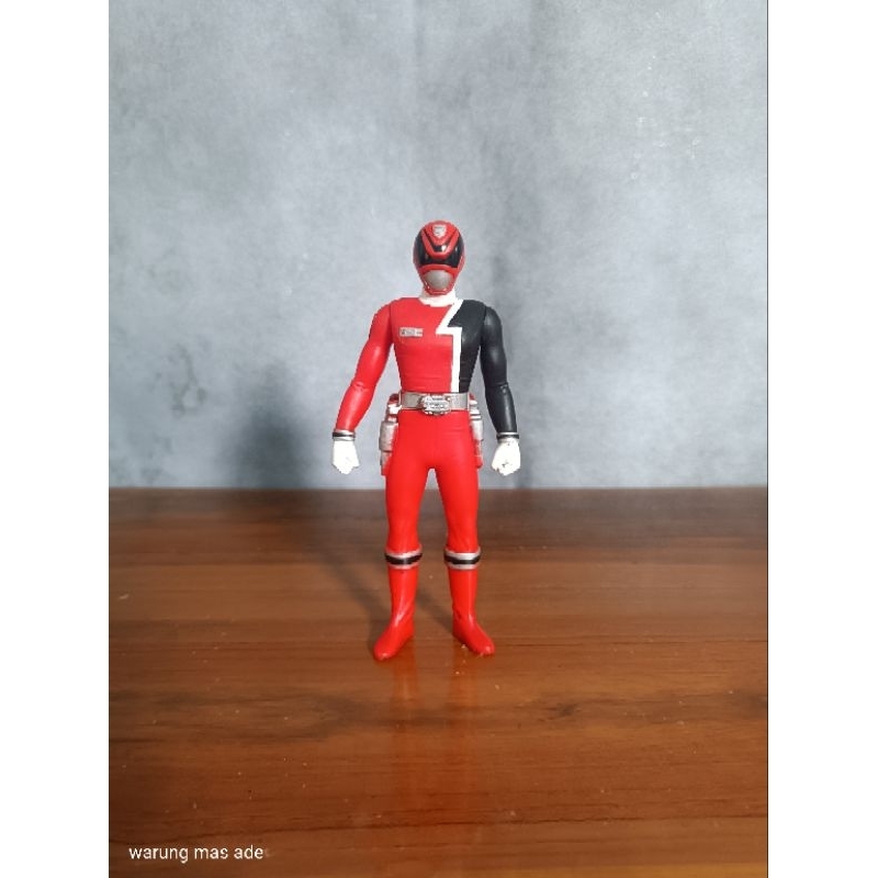 Figurine Bandai Super Sentai – Soft Vinyl 14" – Red Hero Part 1 & 2 – Japon 1992 – NEAR MINT