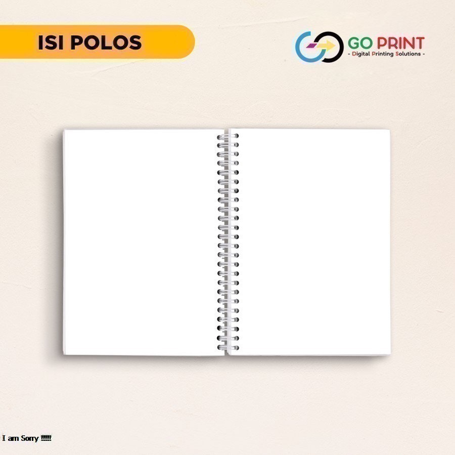 Jual Notebook Hardcover Custom A6 Spiral / Buku Catatan / Block Note ...