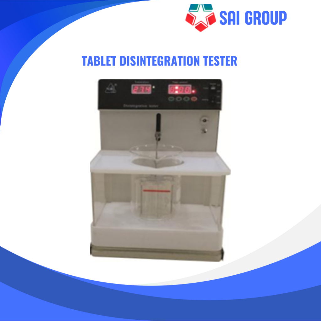 Jual Tablet Disintegration Tester I Alat Uji Waktu Hancur Tablet ...