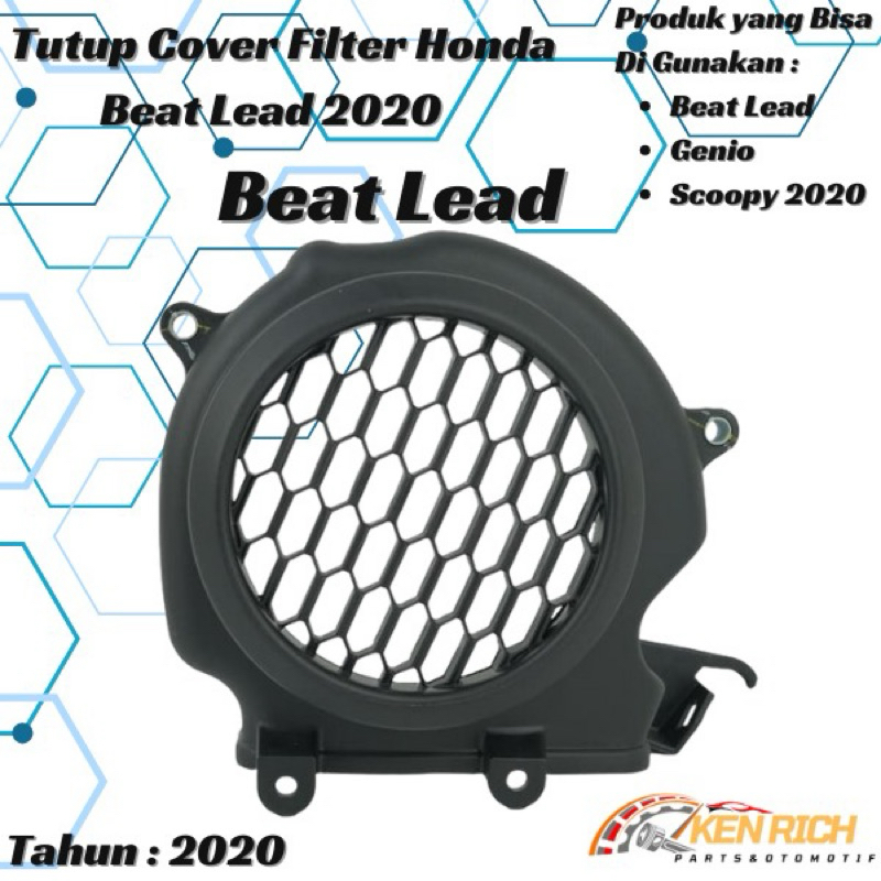 Jual Cover Tutup Magnet Radiator Motor Honda Beat Deluxe Led 2020 Tahun ...
