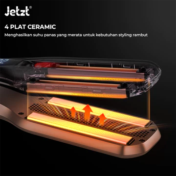 Jetzt HS750 Ultimate Hair Straightener Catokan Rambut Pintar