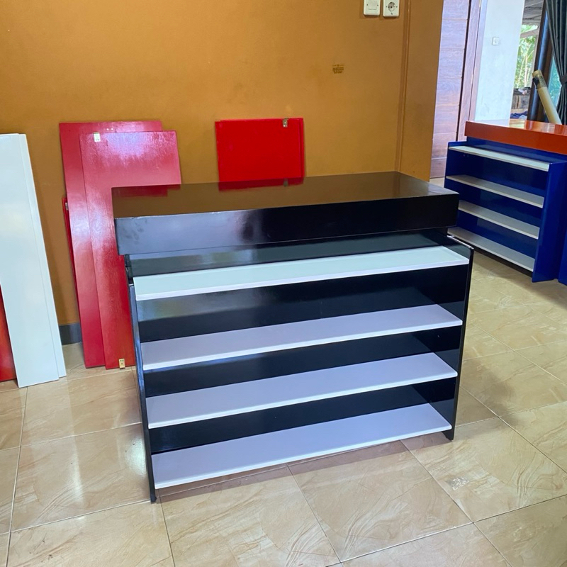 Jual MEJA KASIR DISPLAY MINIMARKET, WARUNG, TOKO DLL | Shopee Indonesia