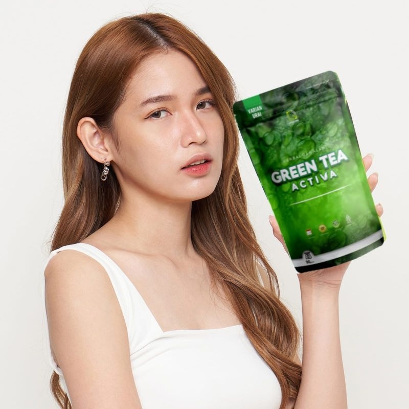 Jual Teh pelangsing Herbal Green Tea Activa Varian Celup 20 Kantong ...