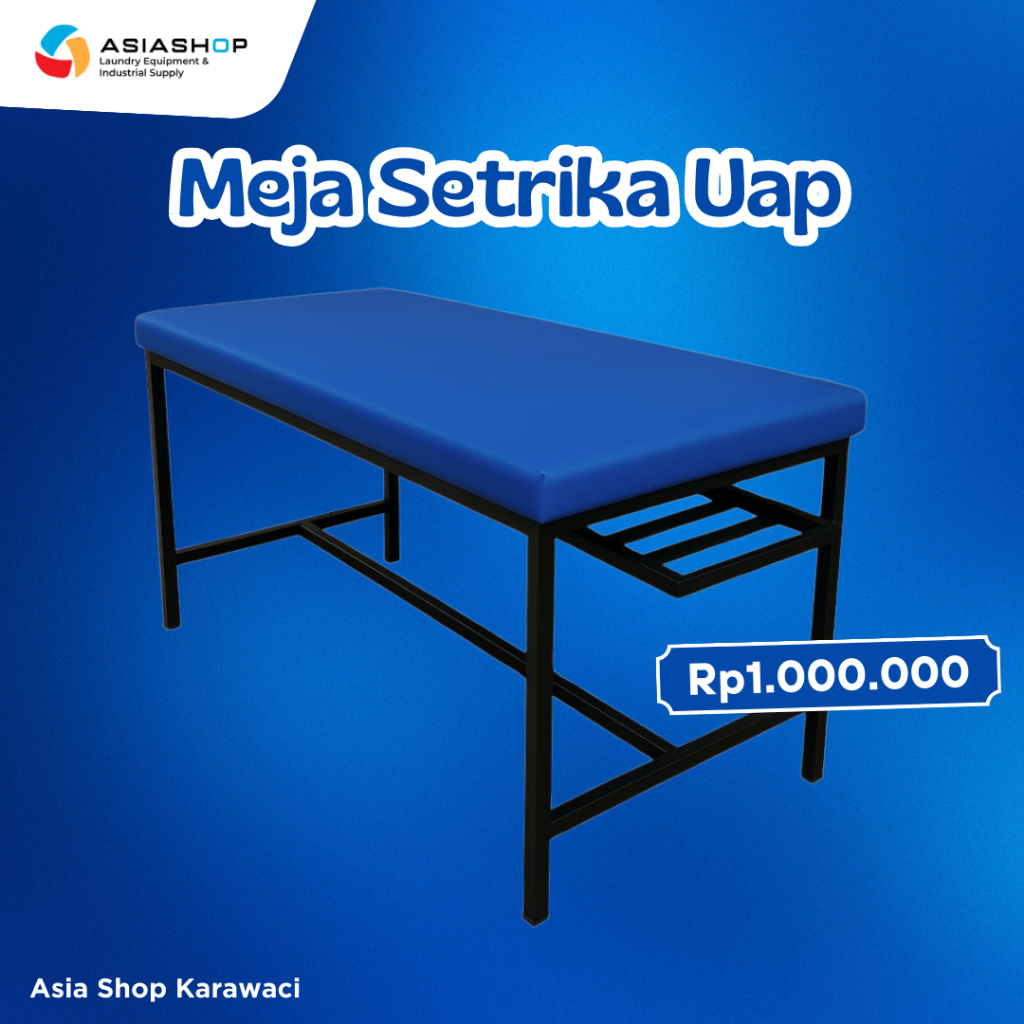 Jual Meja Setrika Uap Rakitan Pakai Busa Untuk Laundry Konveksi Garment ...