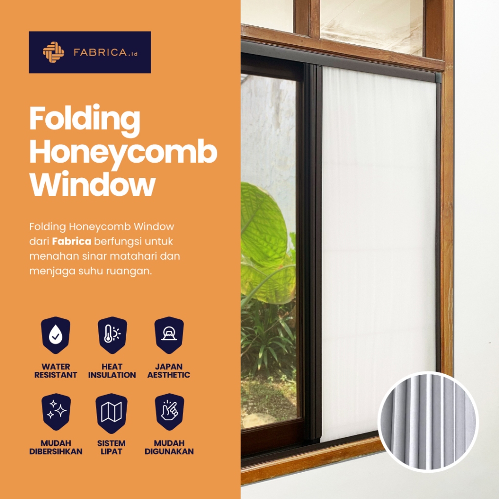 Jual Fabrica Folding Honeycomb Window | Shopee Indonesia