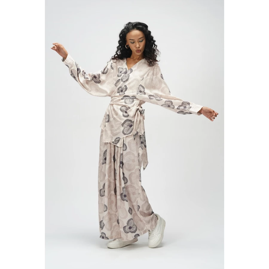Chloe Wrap Outer - Ash