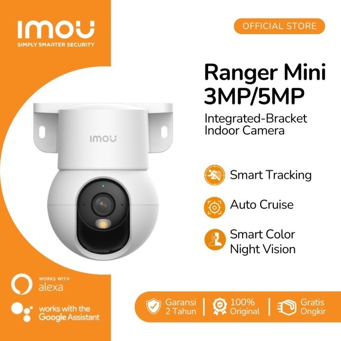Jual IMOU Ranger Mini 3MP / 5MP Smart IP Camera CCTV Wi-Fi Indoor ...