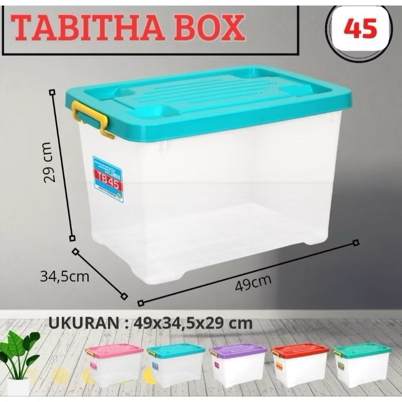 Jual Container Box 45 Liter Tabitha TB45 / Box Container Plastik ...