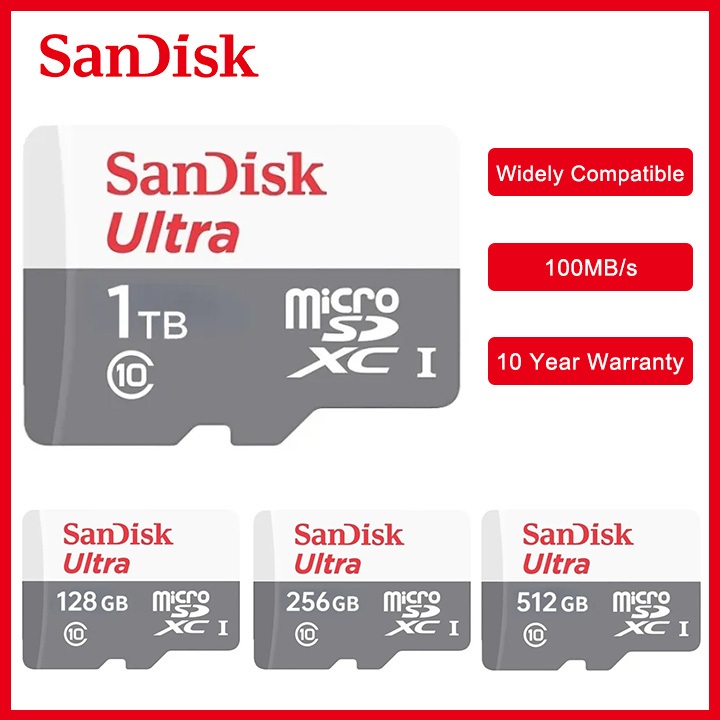SanDisk Ultra MicroSDXC UHS-I 512 GB – Scheda Memoria Ad Alta Velocità Termoresistente