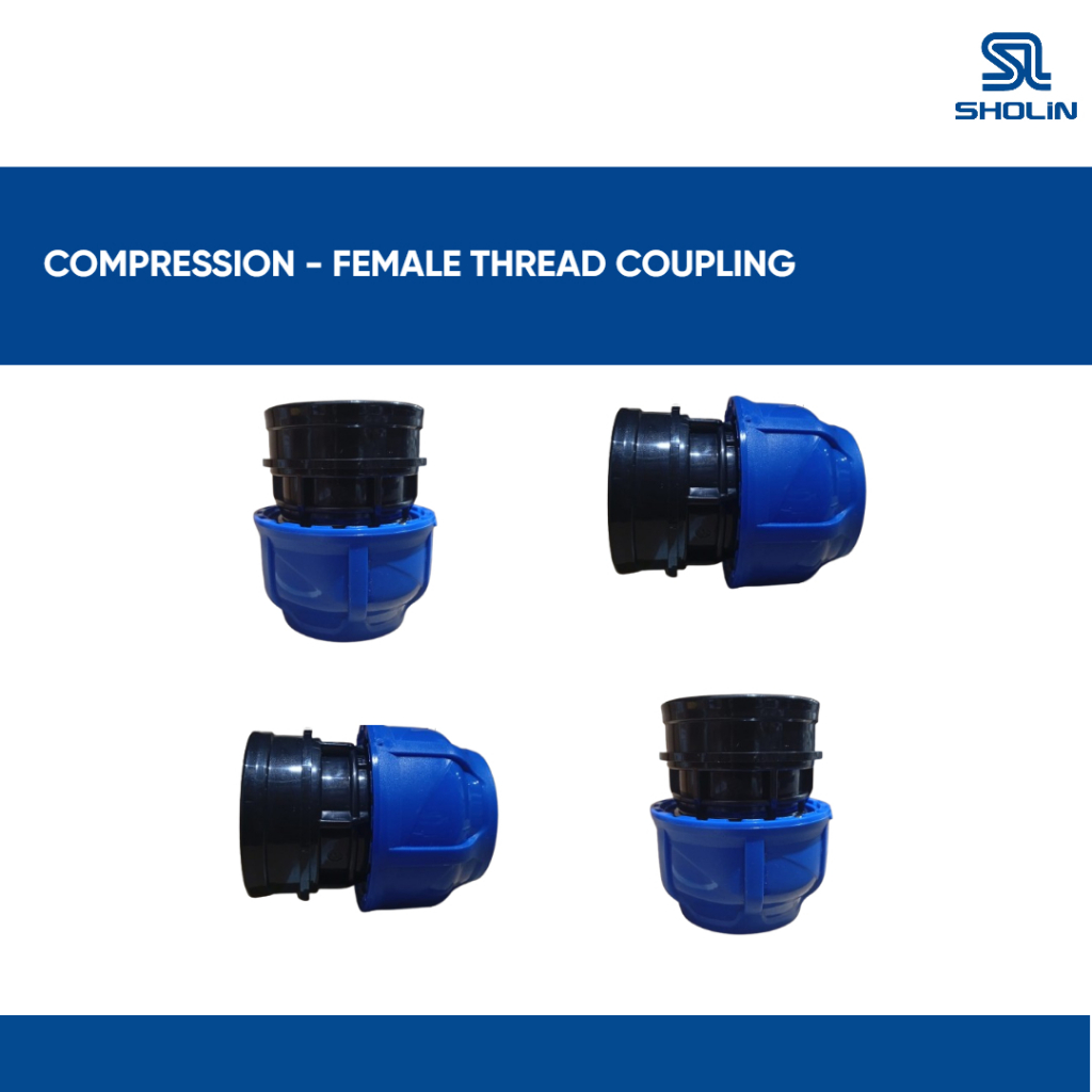 Jual FITTING - COMPRESSION (FEMALE THREAD COUPLING) | Shopee Indonesia