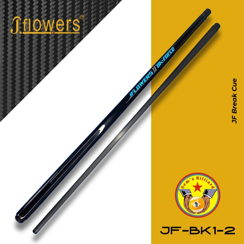 Jual JFlowers Cue - [ JF-BK1-2 ] - [ Break Cue ] - Stick Billiard