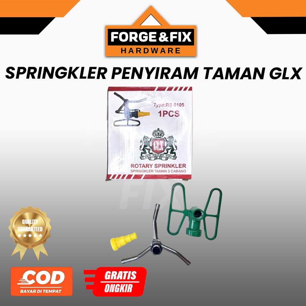 Jual GLX Sprinkler Springkler Springkel Penyiram Tanaman Taman Putar ...