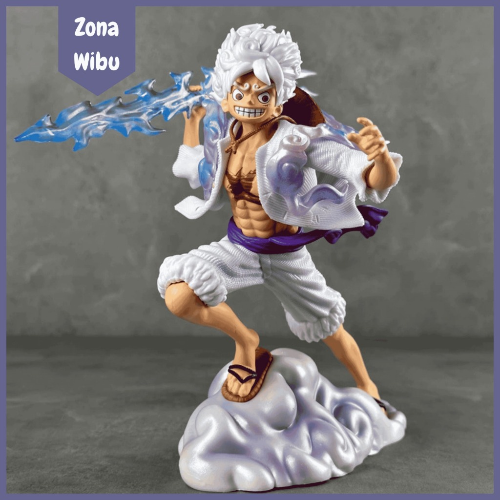 Jual Action Figure One Piece - Monkey D Luffy Gear 5 Nika Kaminari 20 ...