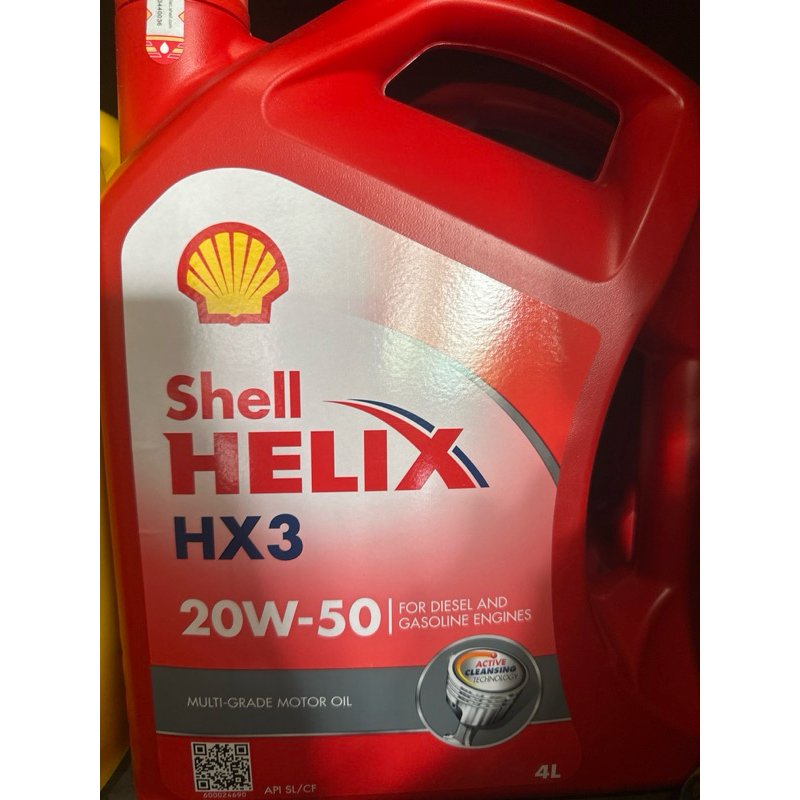 Jual shell helix HX3 sae 20w-50 | Shopee Indonesia