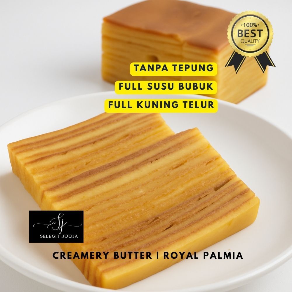 Jual Lapis Legit No Tepung, Full Kuning Telur & Susu | Moist & Wangi ...