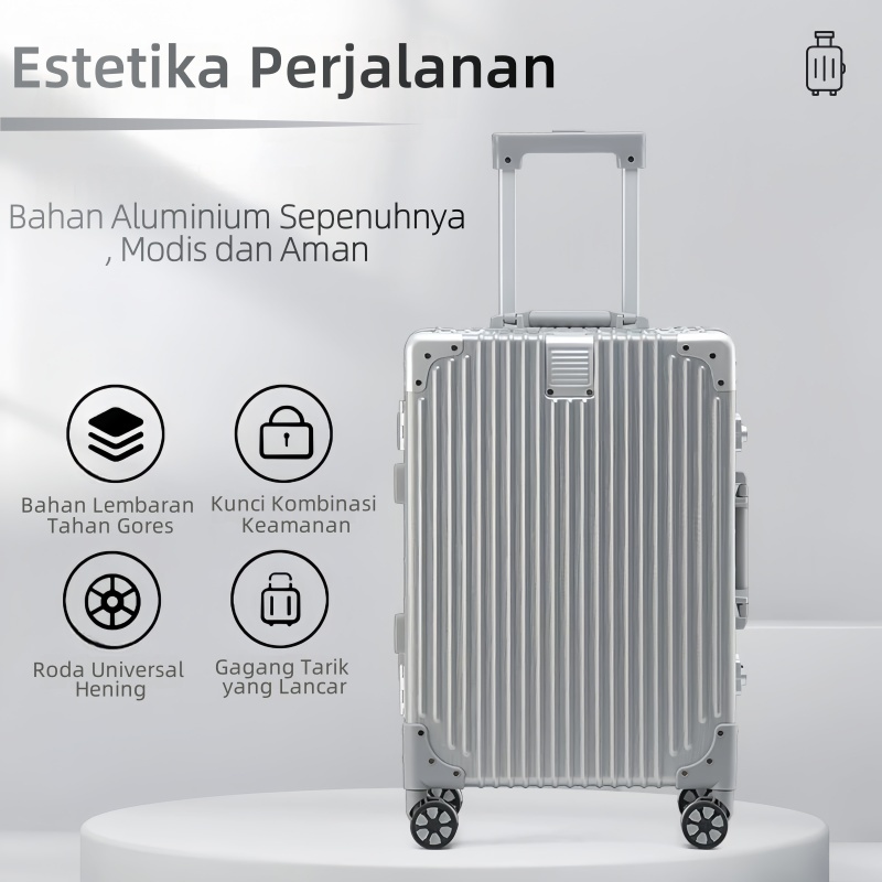 Jual JZR Travel koper 24 inch 100% koper asli Series Koper 20'' 22'' 24 ...