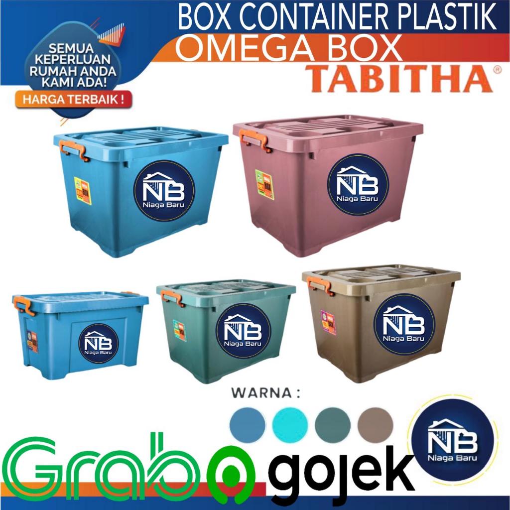 Jual OMEGA BOX TABITHA Container Box Plastik Kotak Penyimpanan Besar ...
